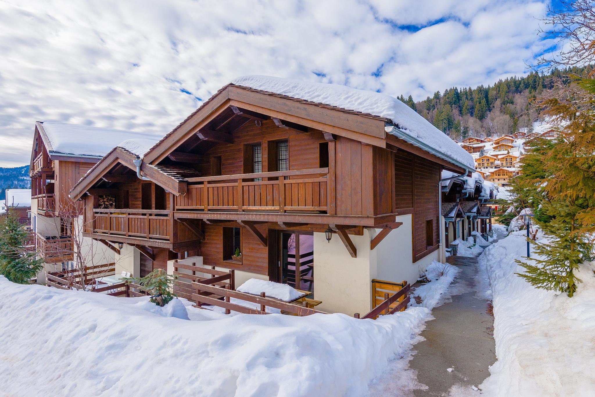 Lagrange Vacances Les Fermes Emiguy Les Gets Exterior foto