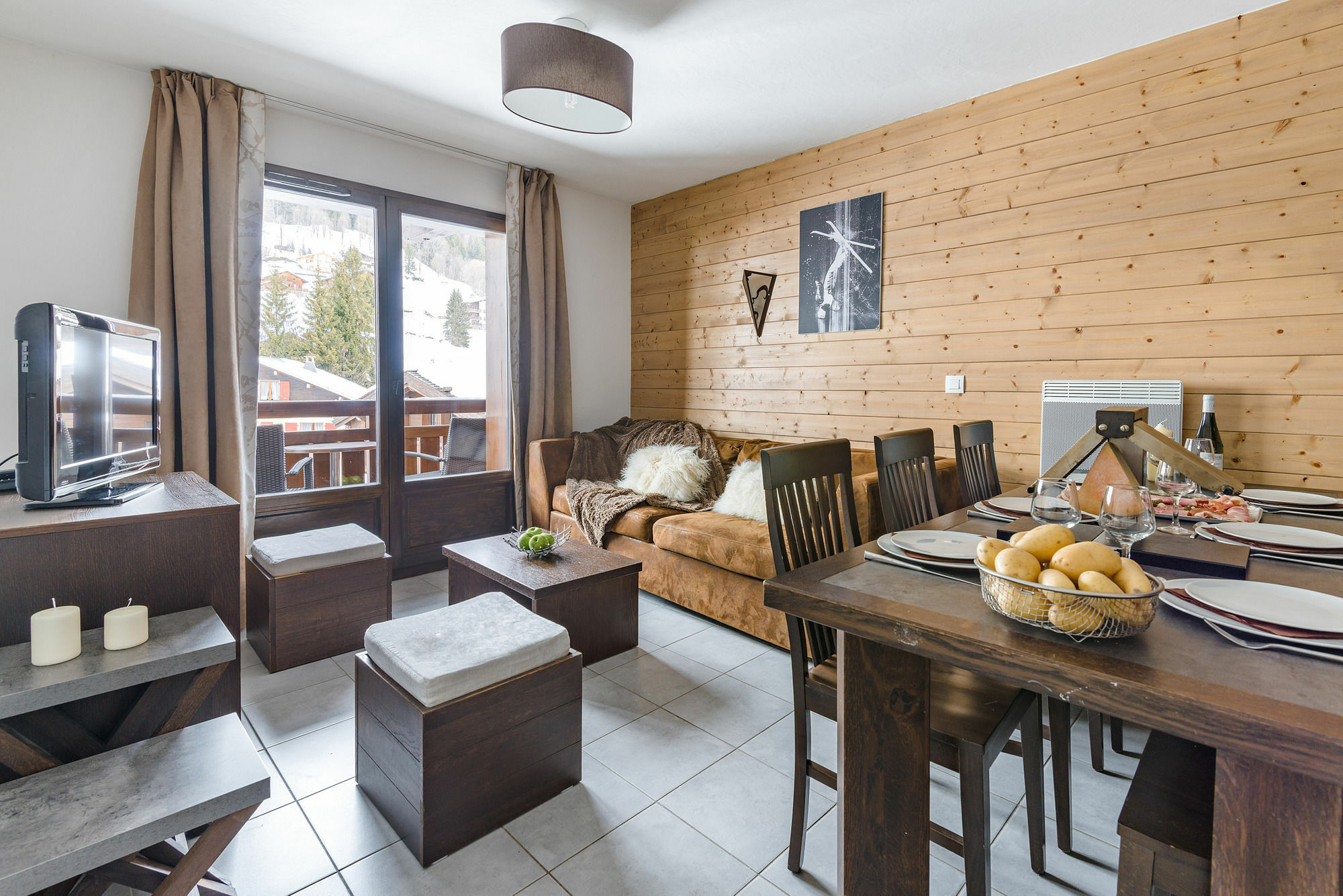 Lagrange Vacances Les Fermes Emiguy Les Gets Exterior foto